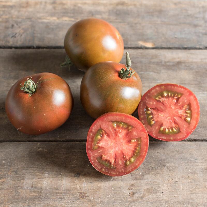 Solanum lycopersicon 'Black Prince' - Tomato, Black Prince from My Organic Table