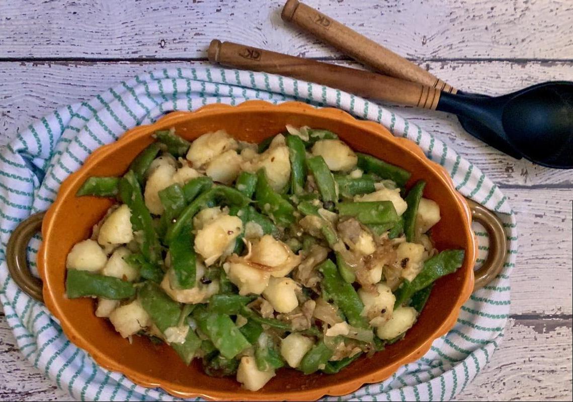Italian Green Beans and Potatoes