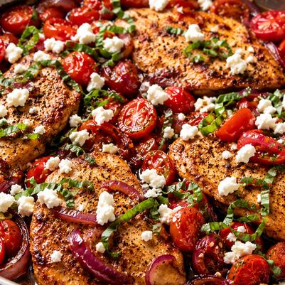 Chicken Balsamic with Tomatoes